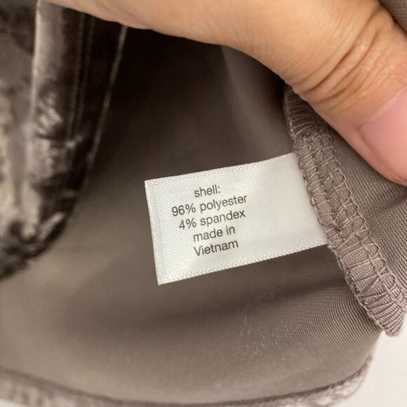 Lane Bryant Velvet Ruched Front 3/4 Sleeve Stretch Top size 10/12 Feminine - Picture 7 of 9